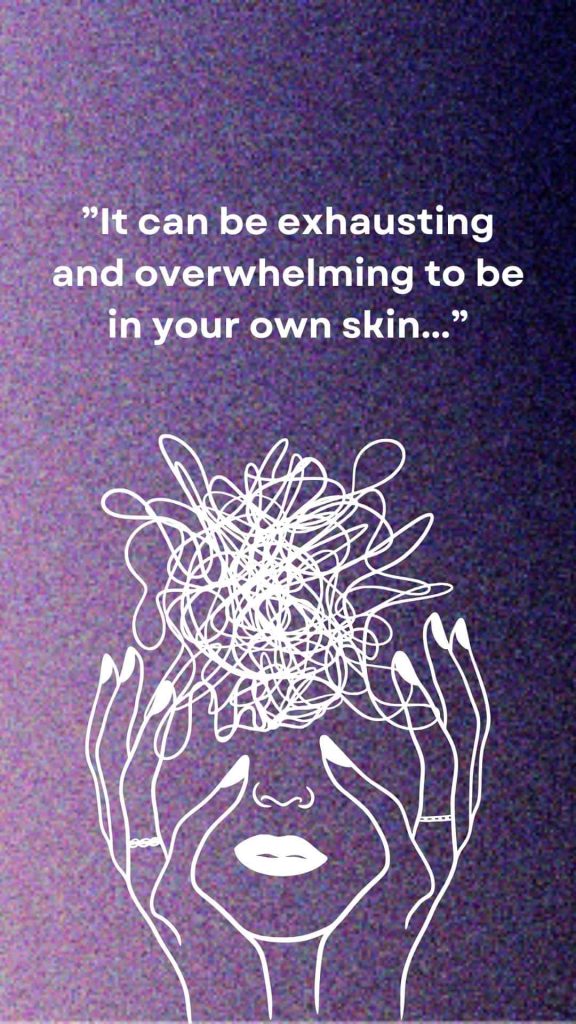 Bipolar disorder quote purple wallpaper