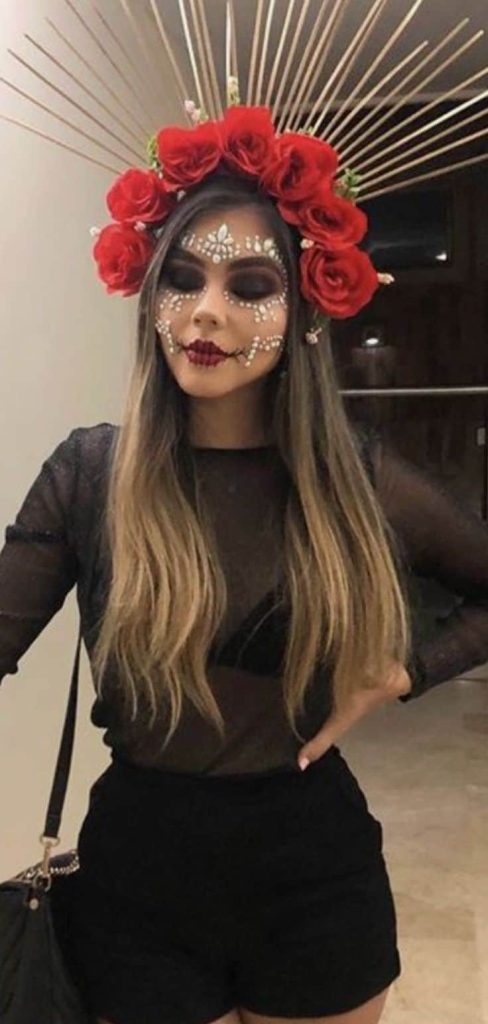 sugar skull sun crown