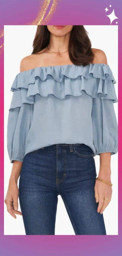 how to dress broad shoulders small bust