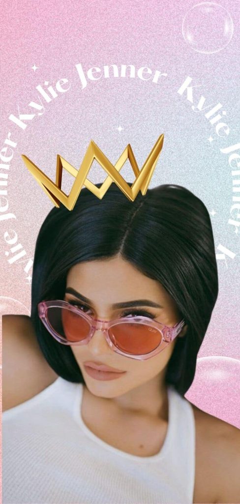 Kylie Jenner queen wallpaper - Pinterest style