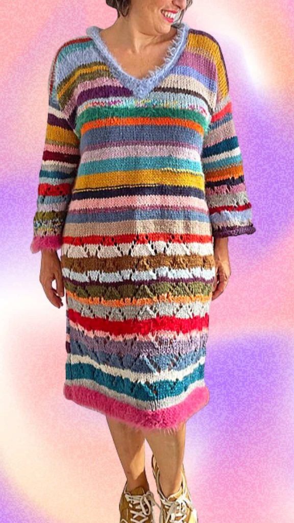 Etsy knitwear brand Afra unique