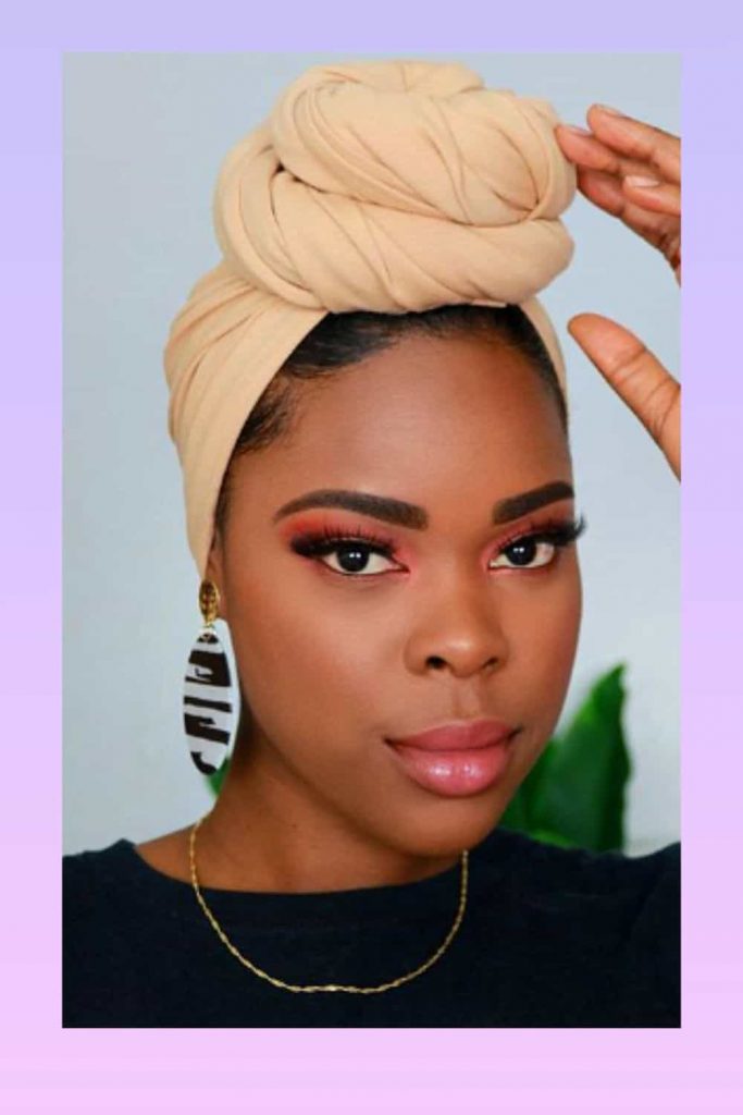 how to look feminine bald head women