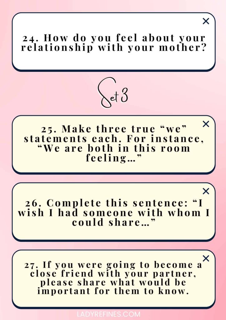  36 questions to fall in love printable pdf