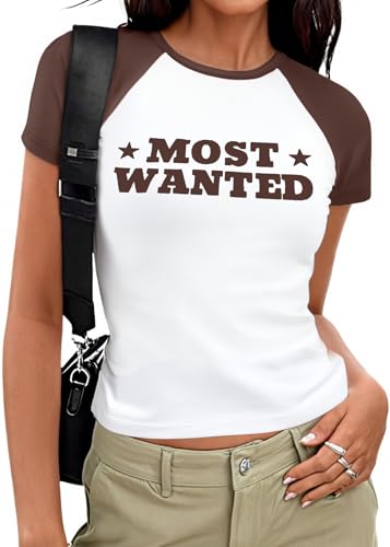 Cowgirl Shirts for Women Cowboy Country Concert Outfits Vintage Western Crop Tops Y2k Slim Fit Graphic Tees