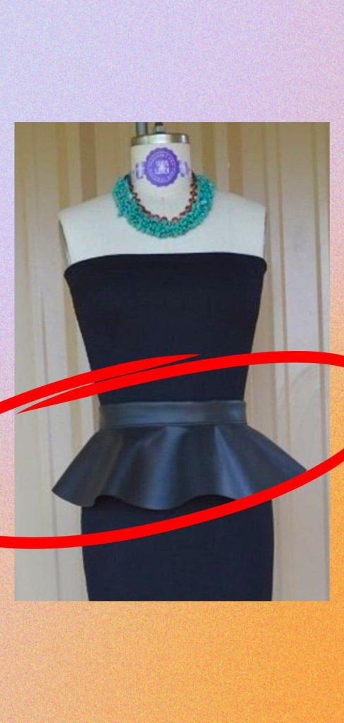 peplum belt 