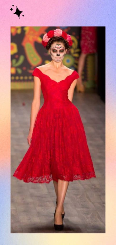 sugar skull costume women