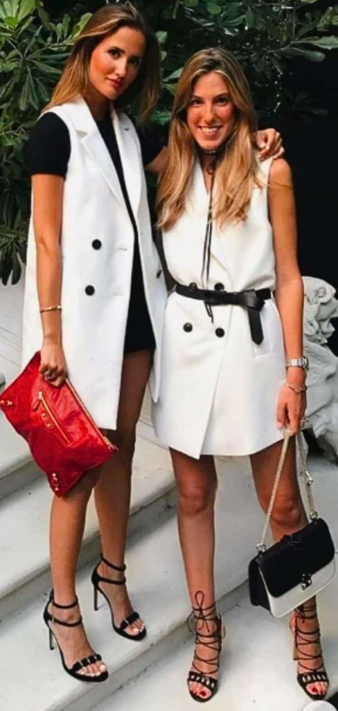 what to wear white vest