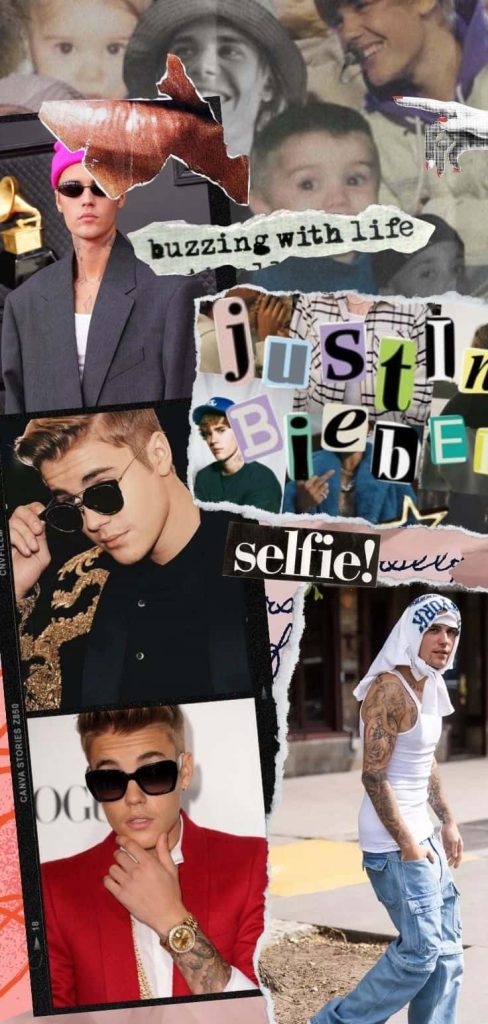 Justin Bieber collage