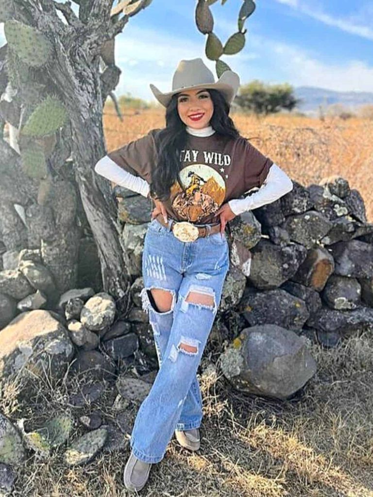 country girl graphic tee winter country concert