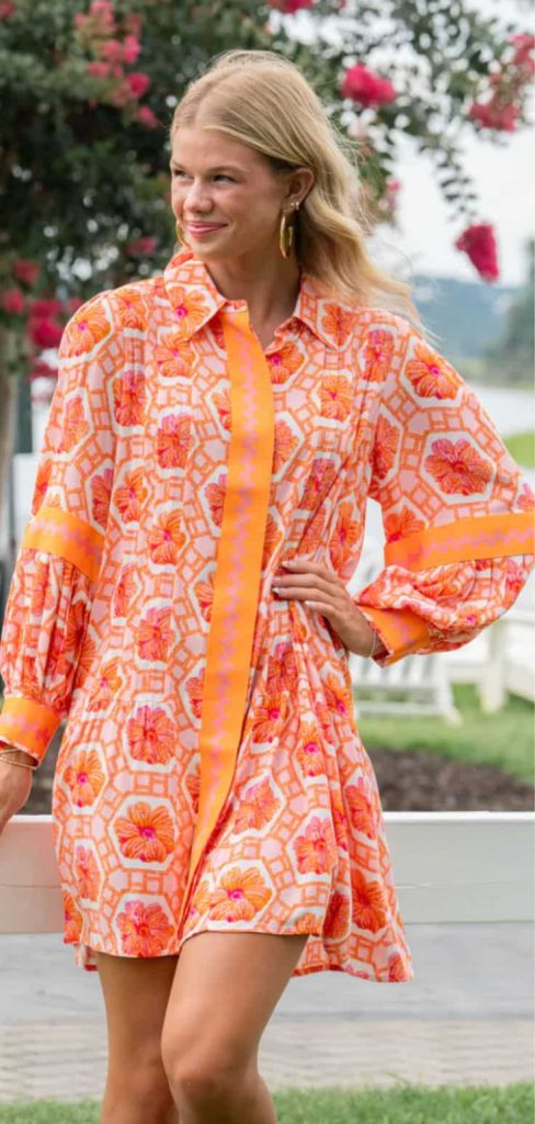 tropical vacay dress