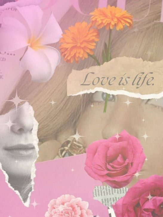 🆓 Free download! 17 Flower collages wallpaper (Aesthetic + more!)