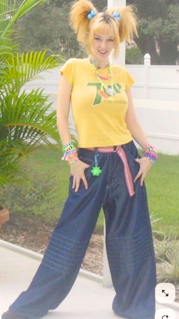 90s rave fashion phat pants