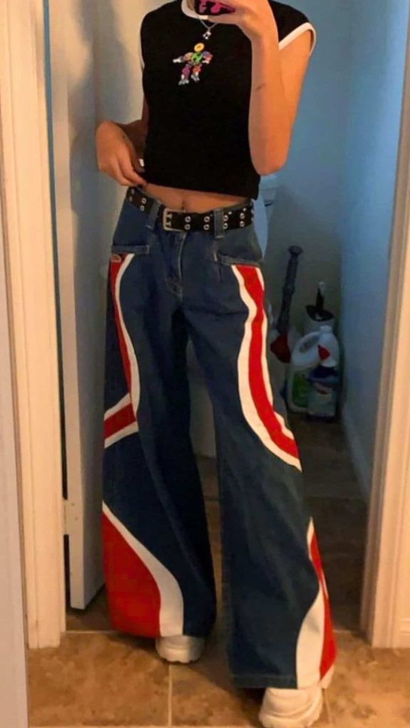 90s rave JNCO jeans