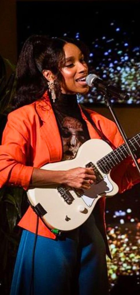 wear blazer open mic night