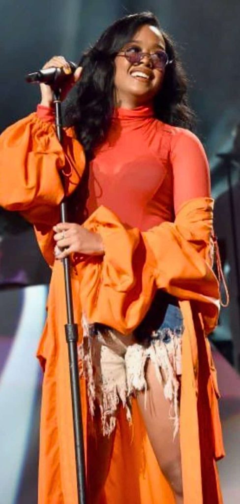 Monochrome outfit for open mic