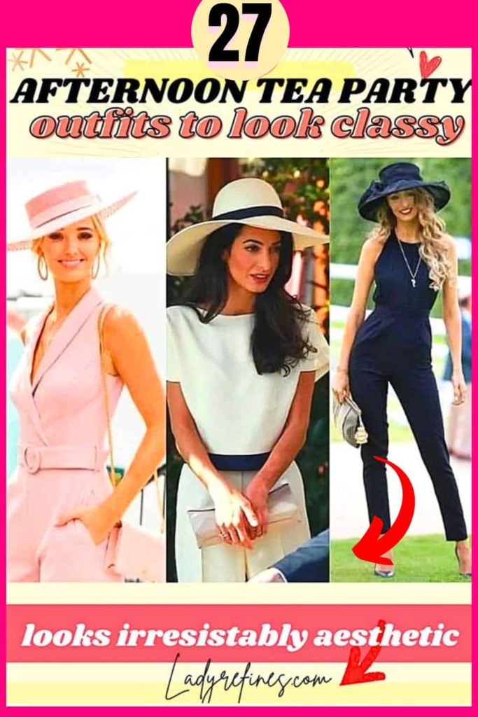 afternoon tea party outfits classy