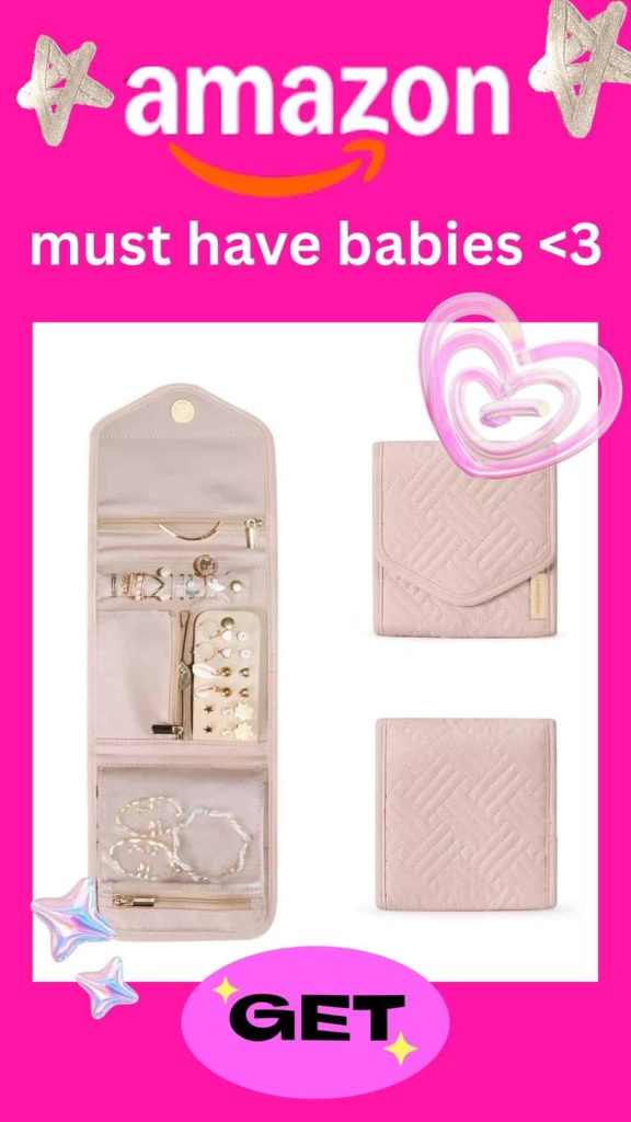 Bagsmart Travel Jewelry Organizer Case