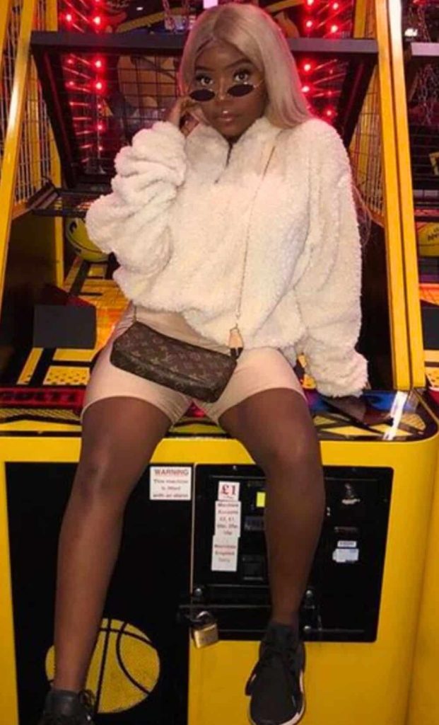 Black girl outfit idea arcade date