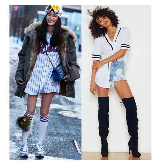 baseball jersey outfit girl