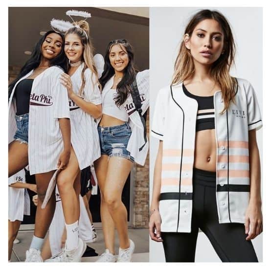 baseball jersey outfit girl