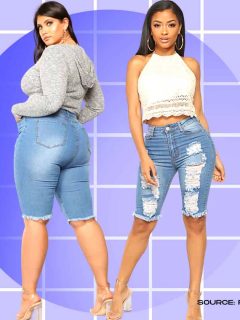 Bermuda shorts in winter outfits