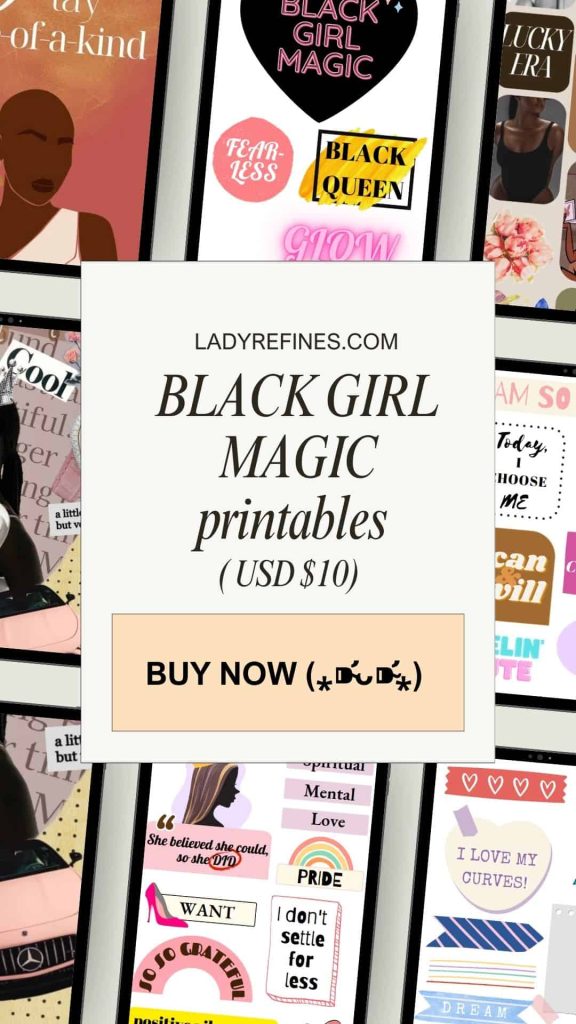 black girl magic printables