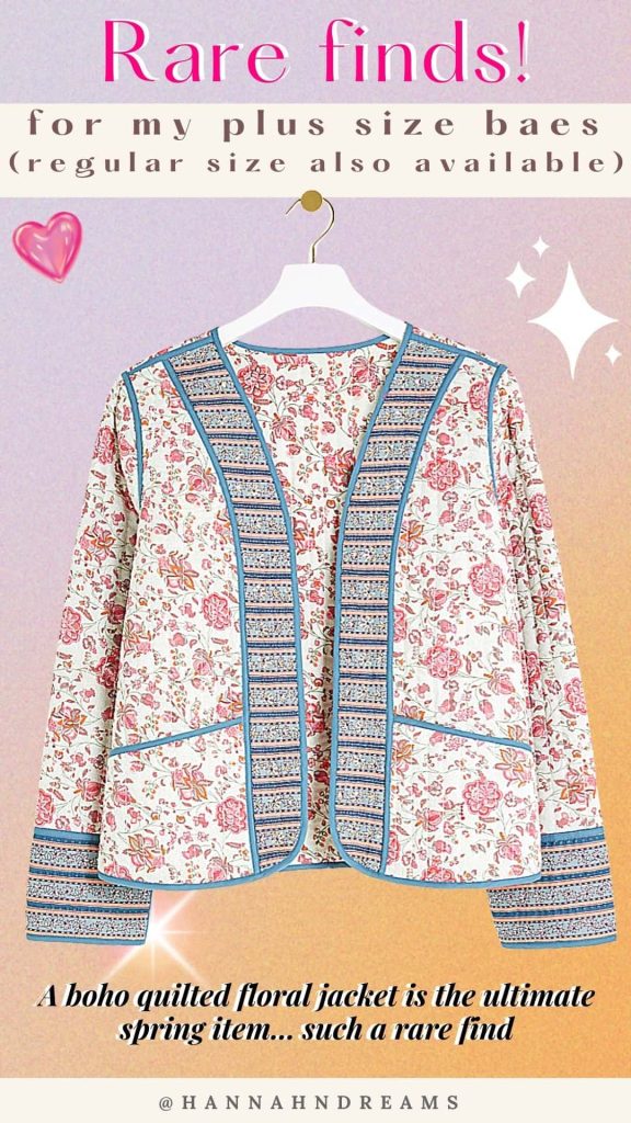 Quilted jacket modern feminine style