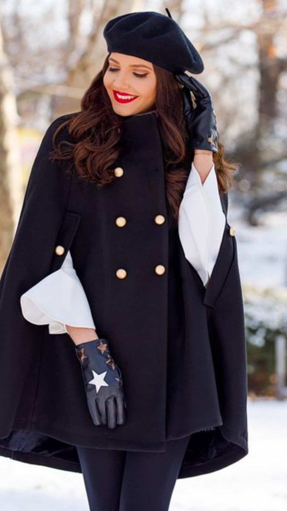 how to wear cape blazer