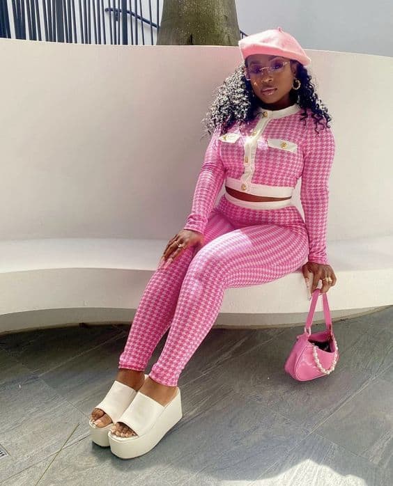 Bougie Chanel-themed party outfits