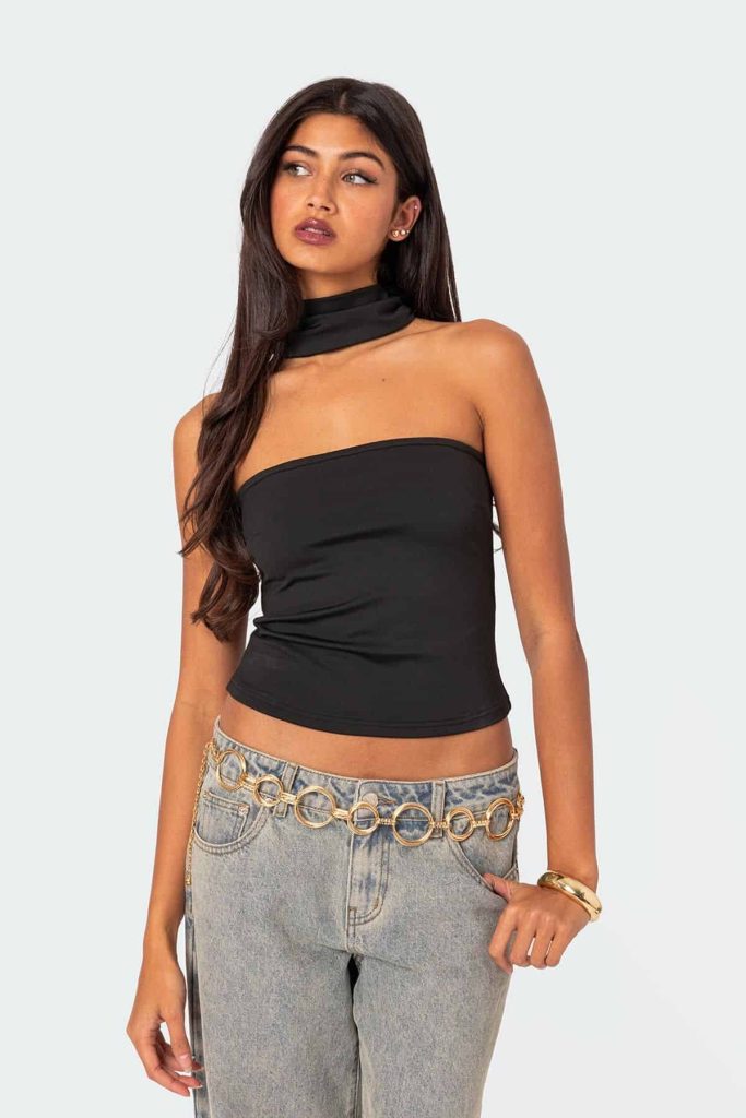 How to wear a choker top