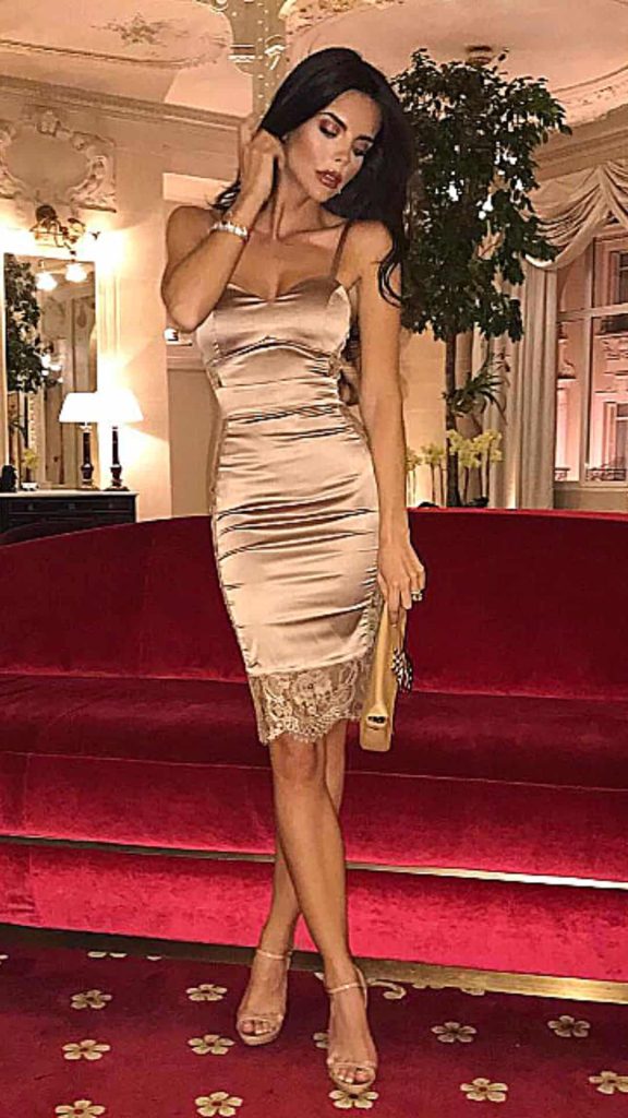 champagne color classy feminine