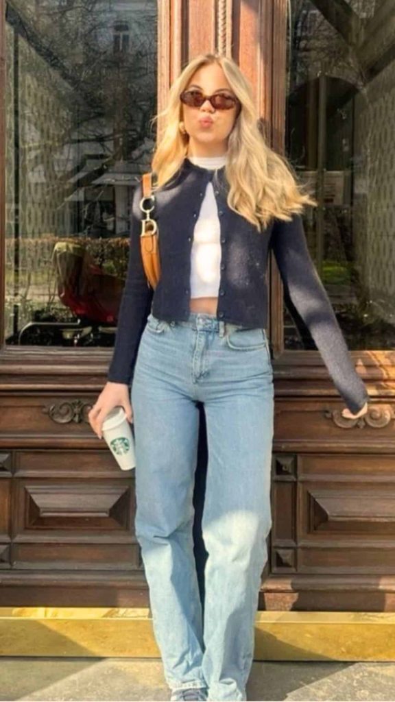 ways to wear cardigan