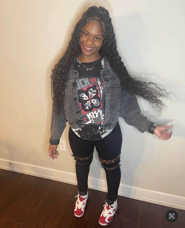 Baddie style for school dance