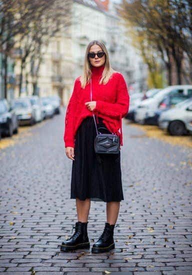 combat boots outfits over 40