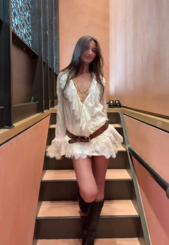 fall country concert outfit boots