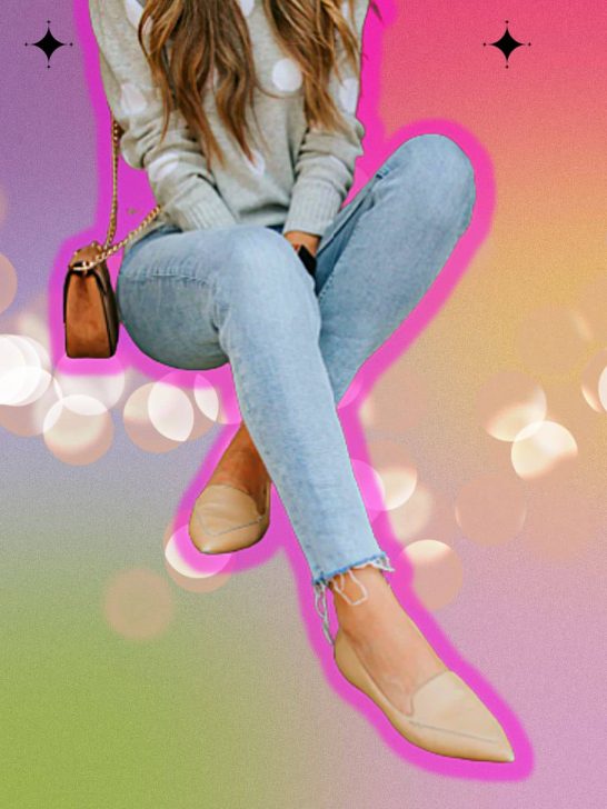 8 REAL TIPS: How to wear flat shoes with jeans to look taller & slimmer!