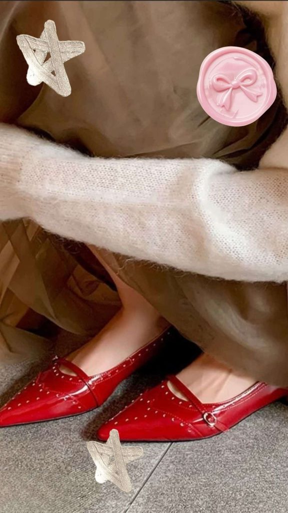 how to wear pointy flats