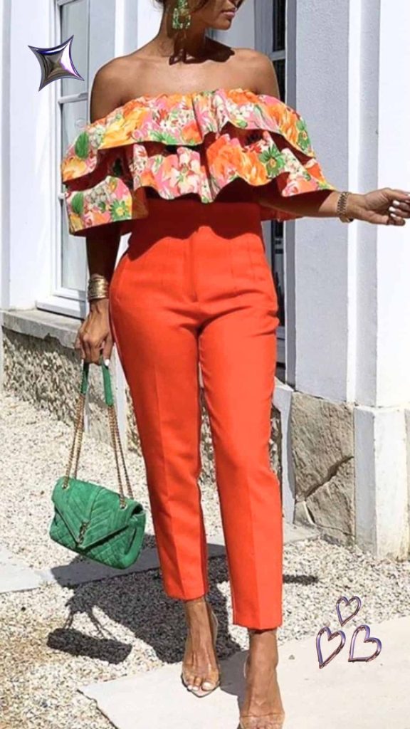 Hawaiian luau party outfit