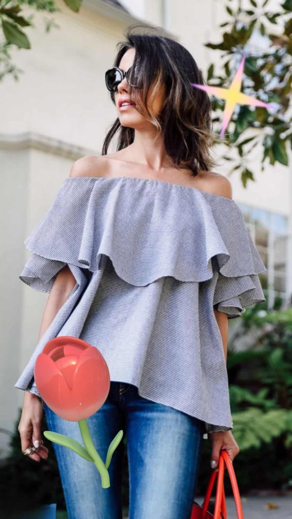 how to dress board shoulder women