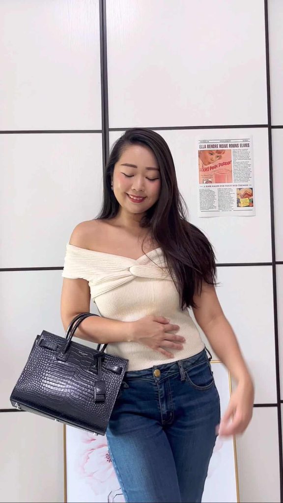 How to wear one shoulder top