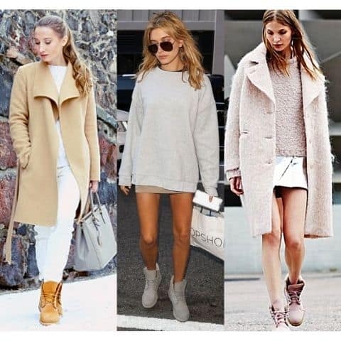 dress up timberland boots, timberland boots monochrome style