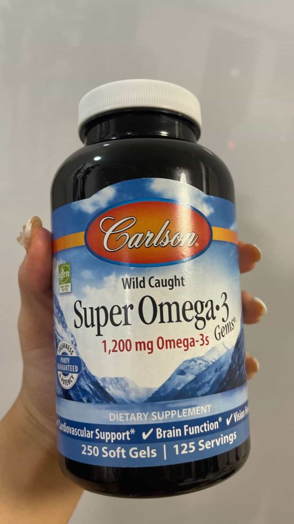 omega 3 fish oil for bautiful hair