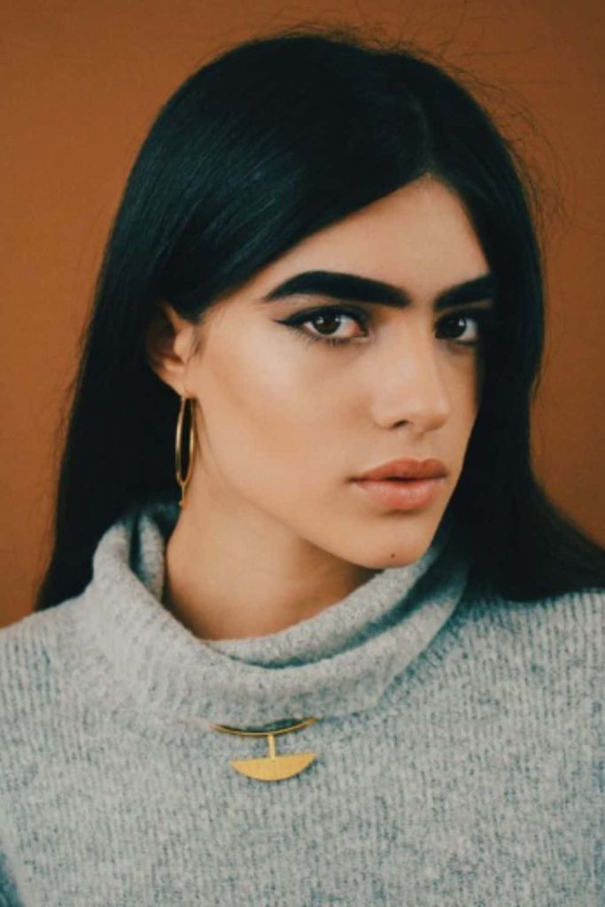 how to feminise your eyebrows