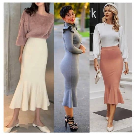 how to style mermaid dress, how to style trumpet dress , how to style fishtail dress