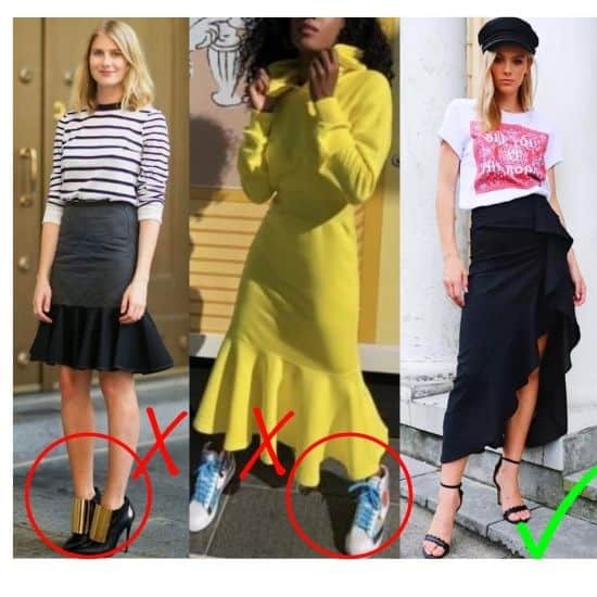 how to style mermaid dress, how to style trumpet dress , how to style fishtail dress