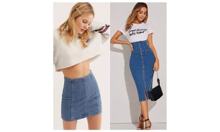 how to wear a bodycon skirt casually and modest