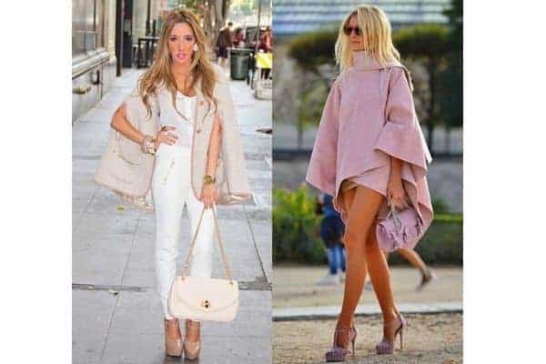 How to wear a cape coat?