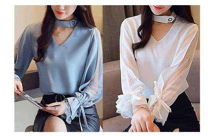 how to wear a choker top