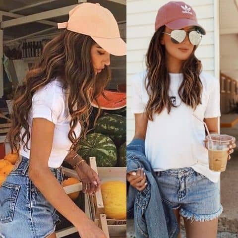 how to wear a baseball cap women