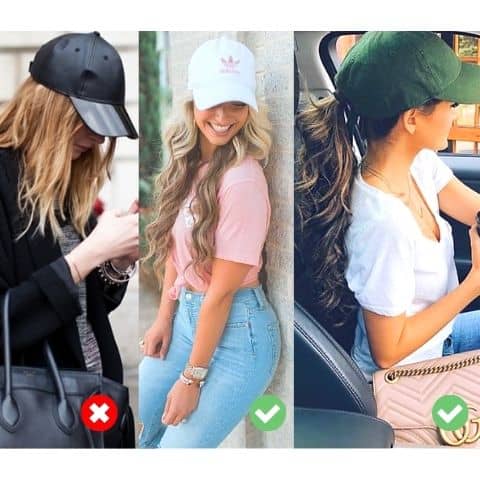 how to wear a baseball cap girl